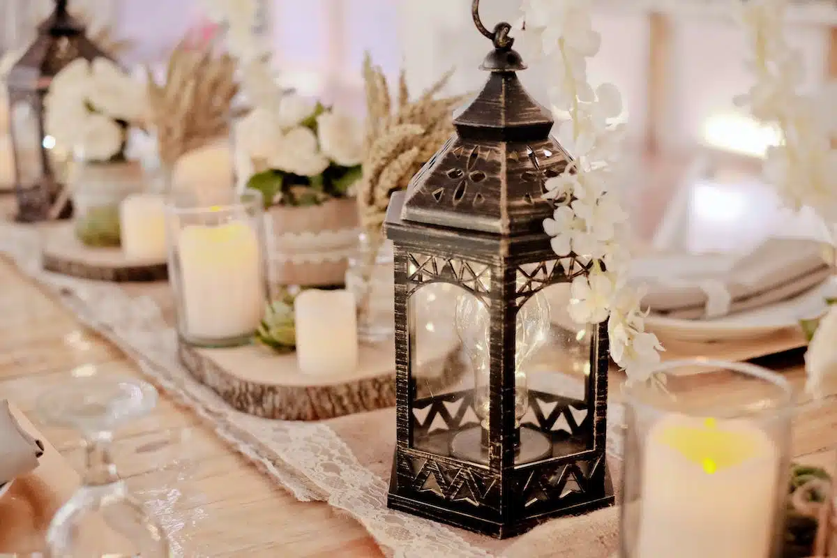 mariage  lanternes