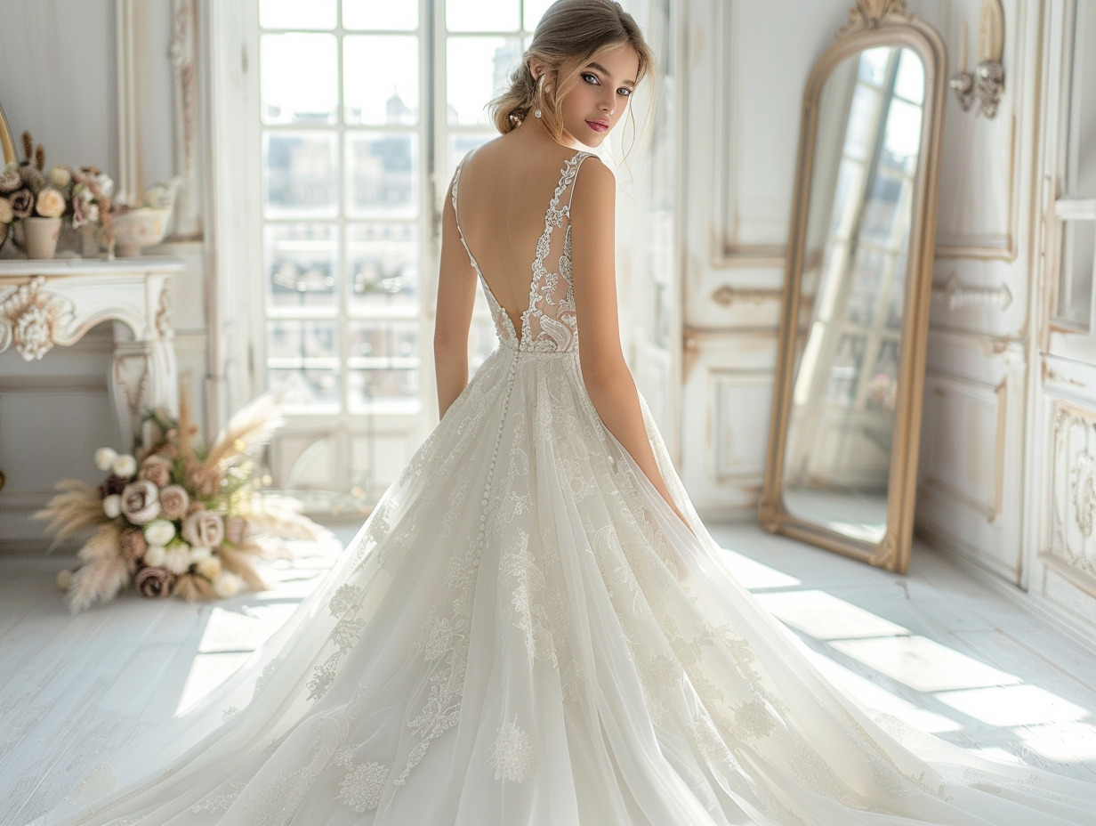 robe de mariée petite taille